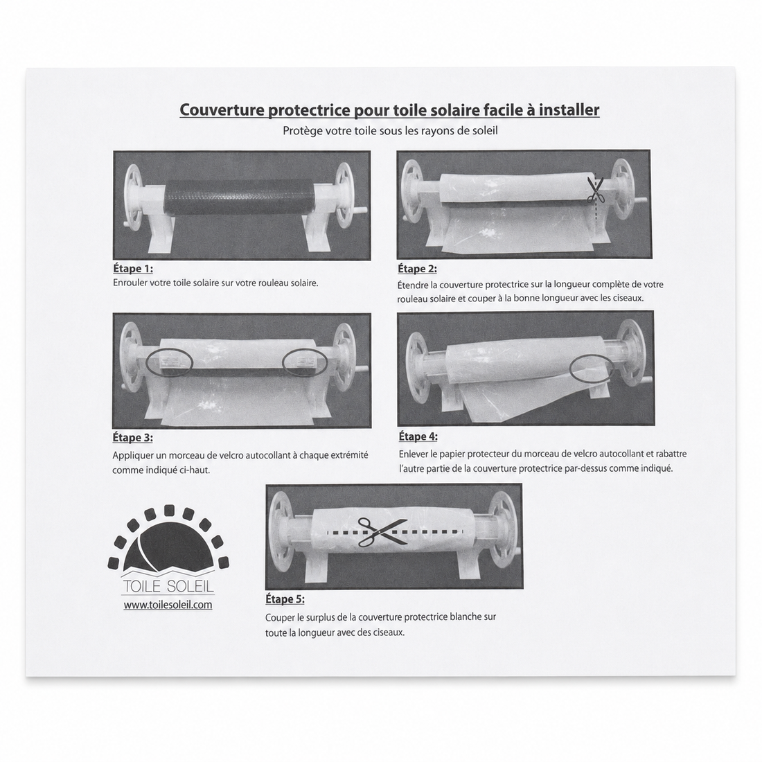 Protective cover 4' x 21' for solar pool cover