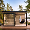Sauna Helsinki en cèdre rouge - 12' x 7'