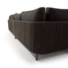 Madagascar sectional with armchair