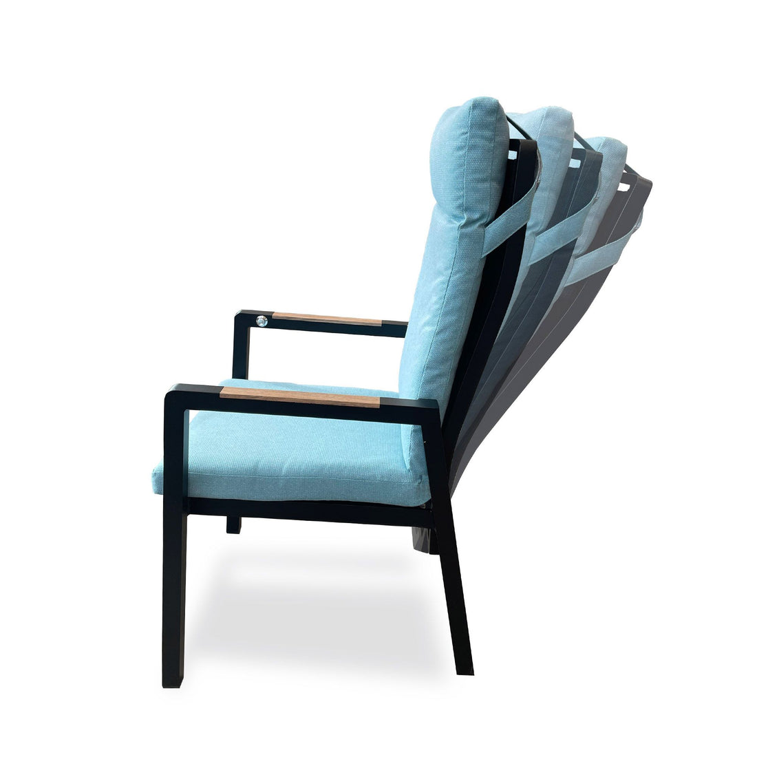 Barbade Blue Dining Chair - Store demo with imperfections