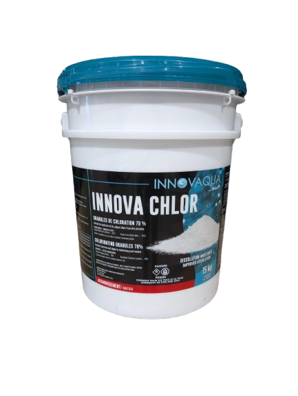 Chlore en granules 70% pour piscine