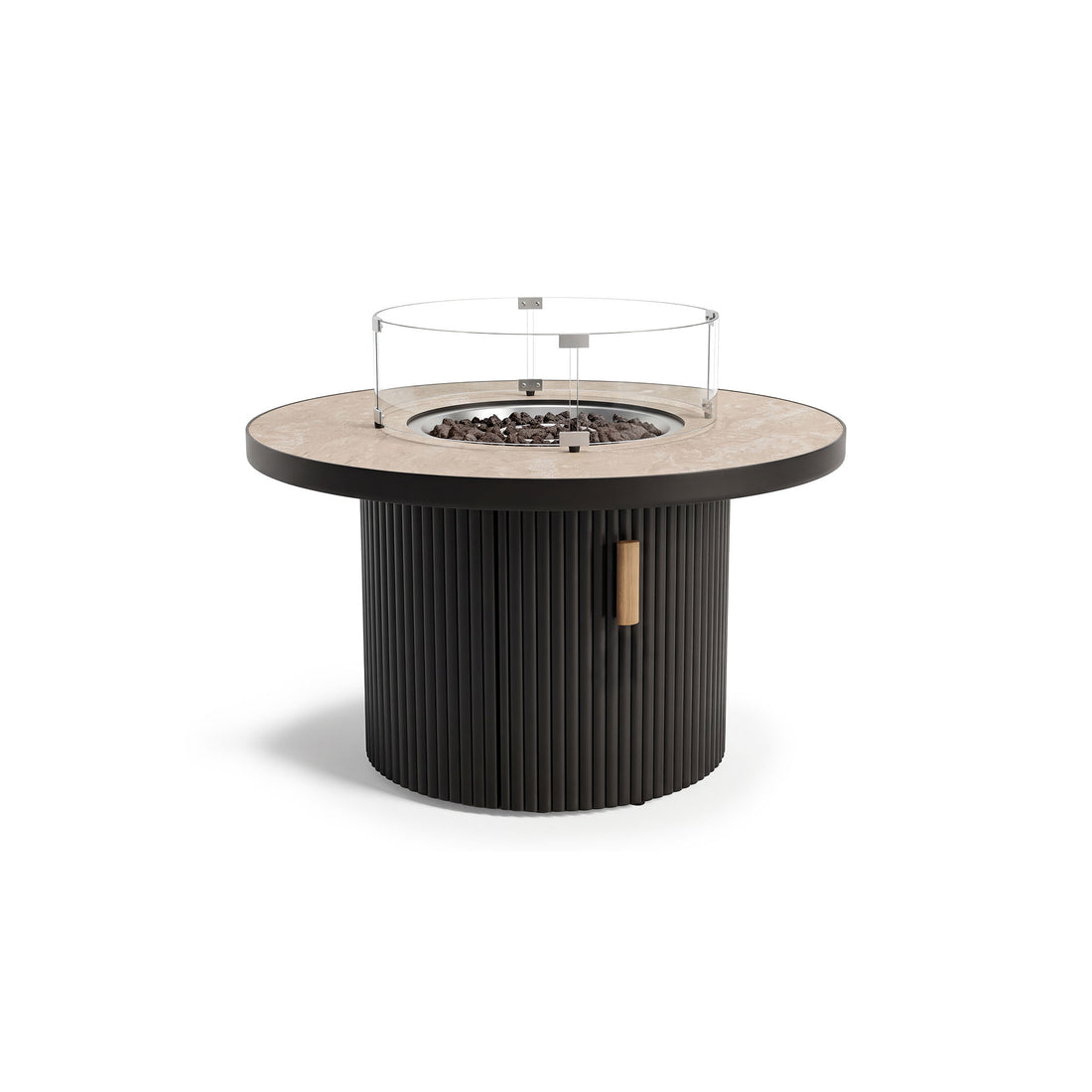 Pompeii fire pit table