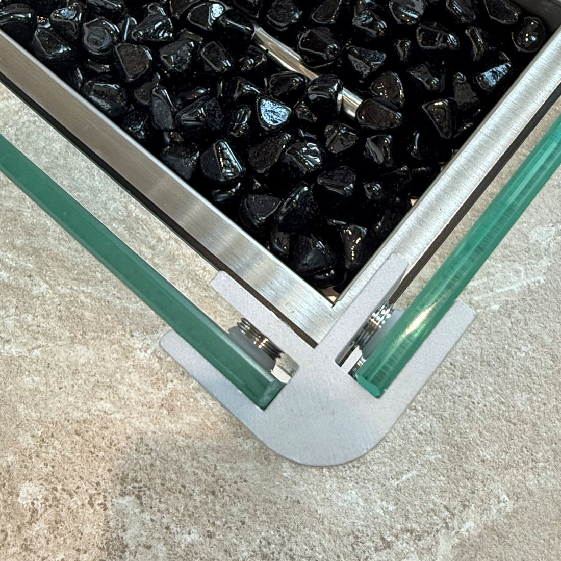 Pompeii fire pit table
