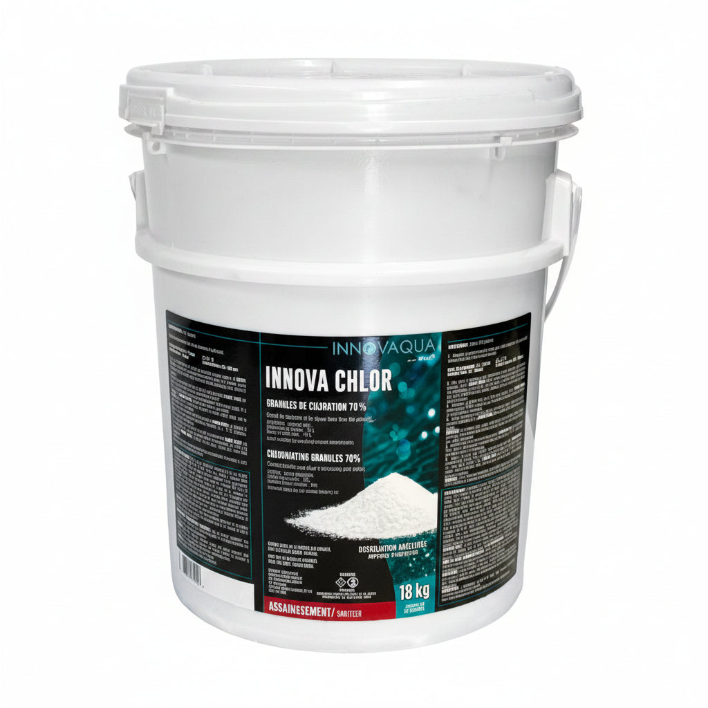 Chlore en granules 70% pour piscine