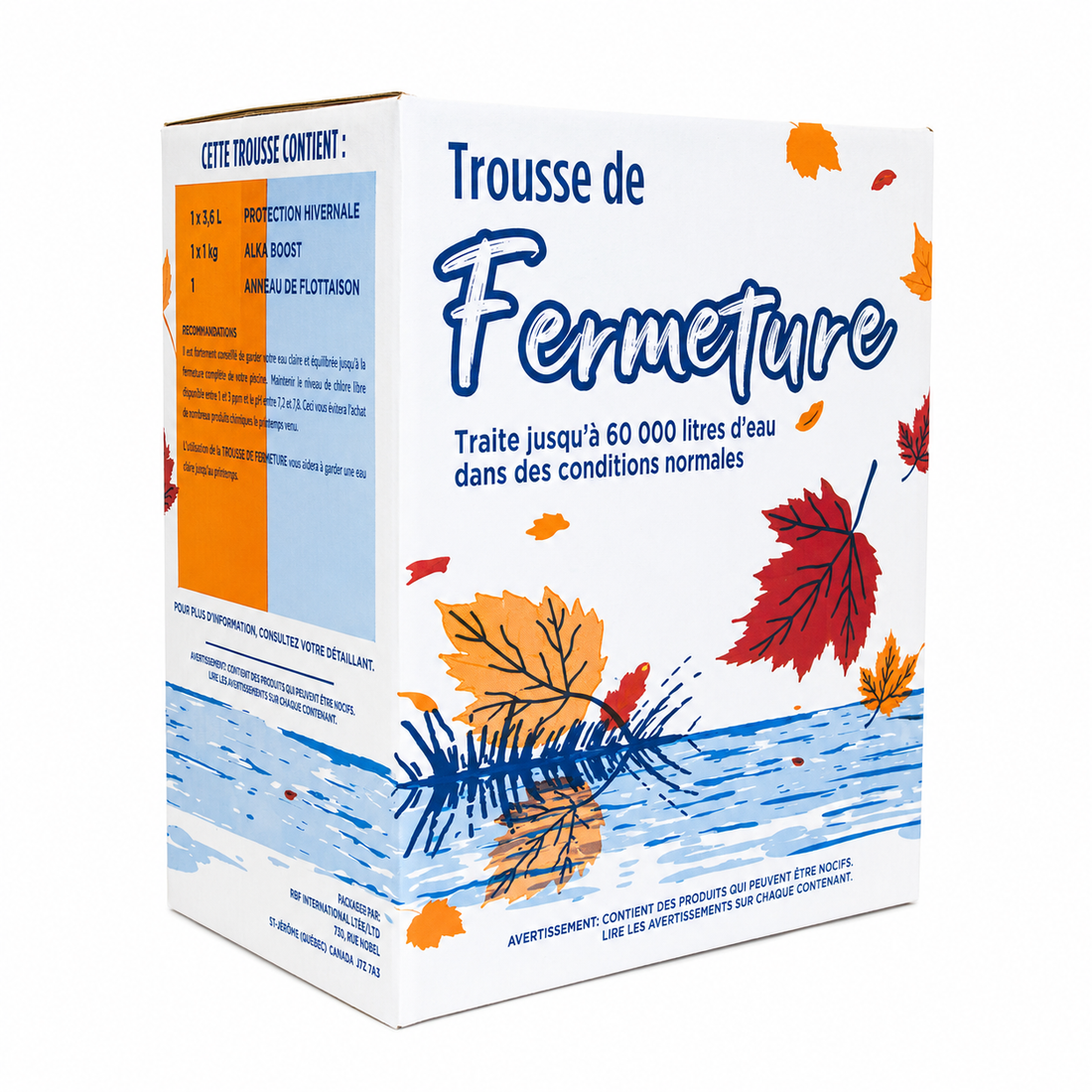 Simple Swimming Pool Winterizing Kit - 60,000 Liters
