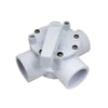 Diverter Valve, Olympic, 1-1/2"s, 3-Way, White