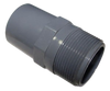 Grey PVC fitting 1 1/2'' x 3''