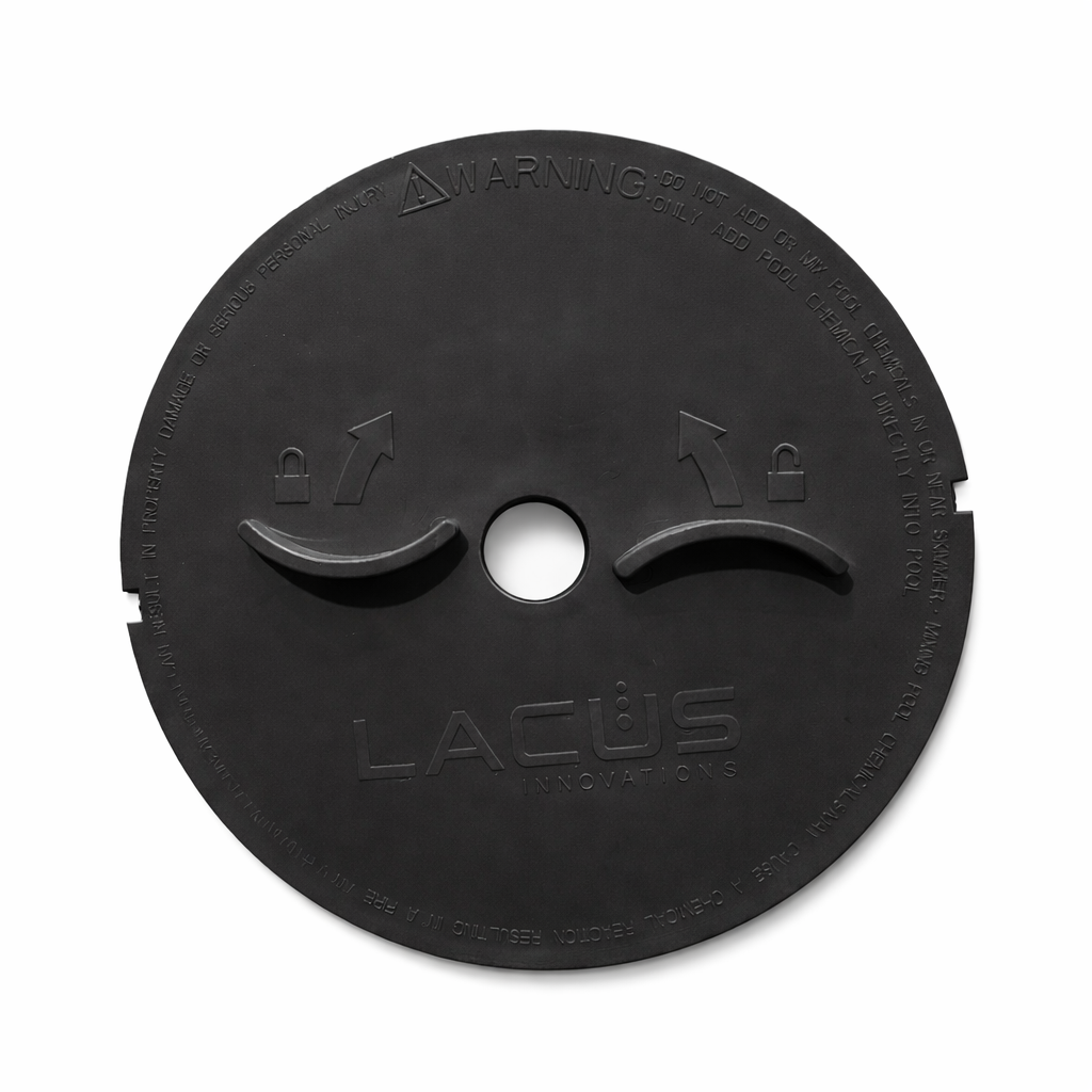 Black Skimmer Lid for Above-Ground Pool – Model 140-1233