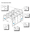 # 8 Diagonal 71 1/2''