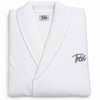 White polyester bathrobe – Trévi Signature
