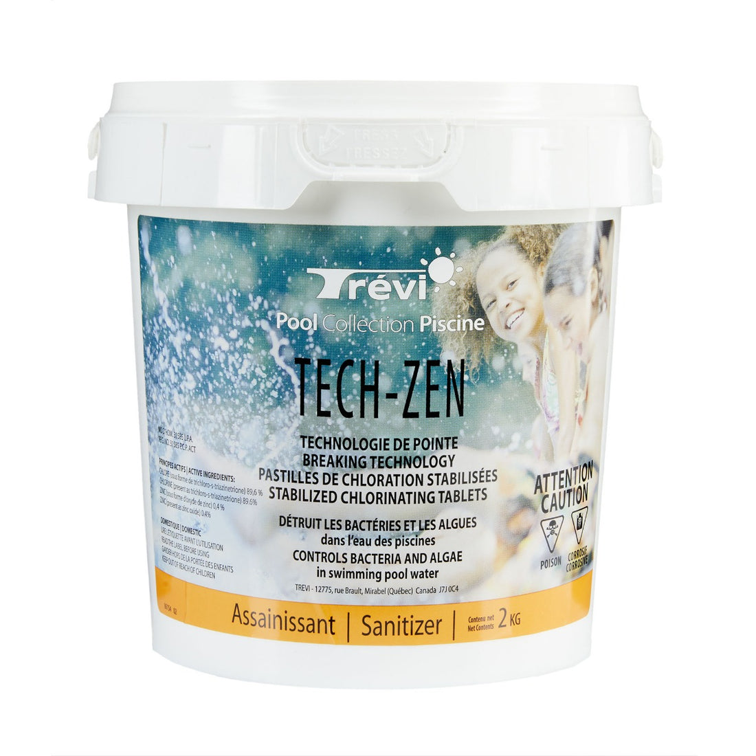 Pastilles de chlore pour piscine avec zinc INNOVA Zinc