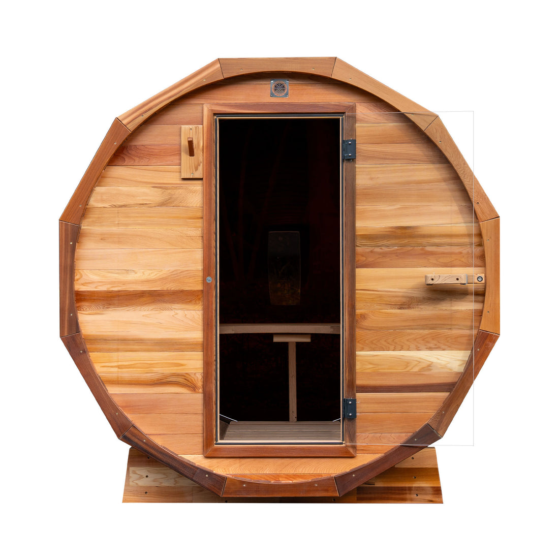 Scandinavian Barrel Sauna - 5' 7/8'' x 5' 7/8''