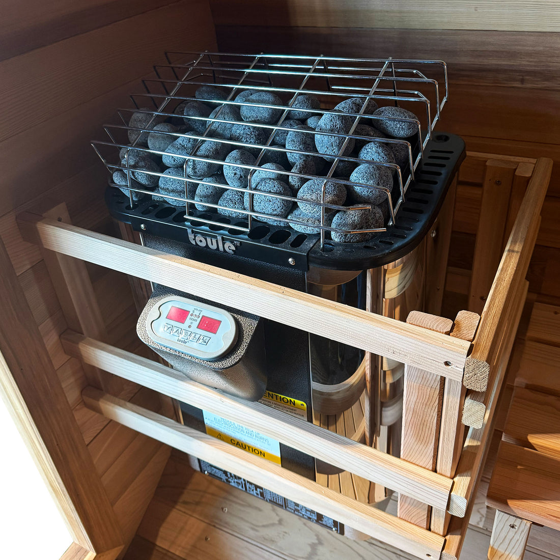 Scandinavian Barrel Sauna - 5' 7/8'' x 5' 7/8''