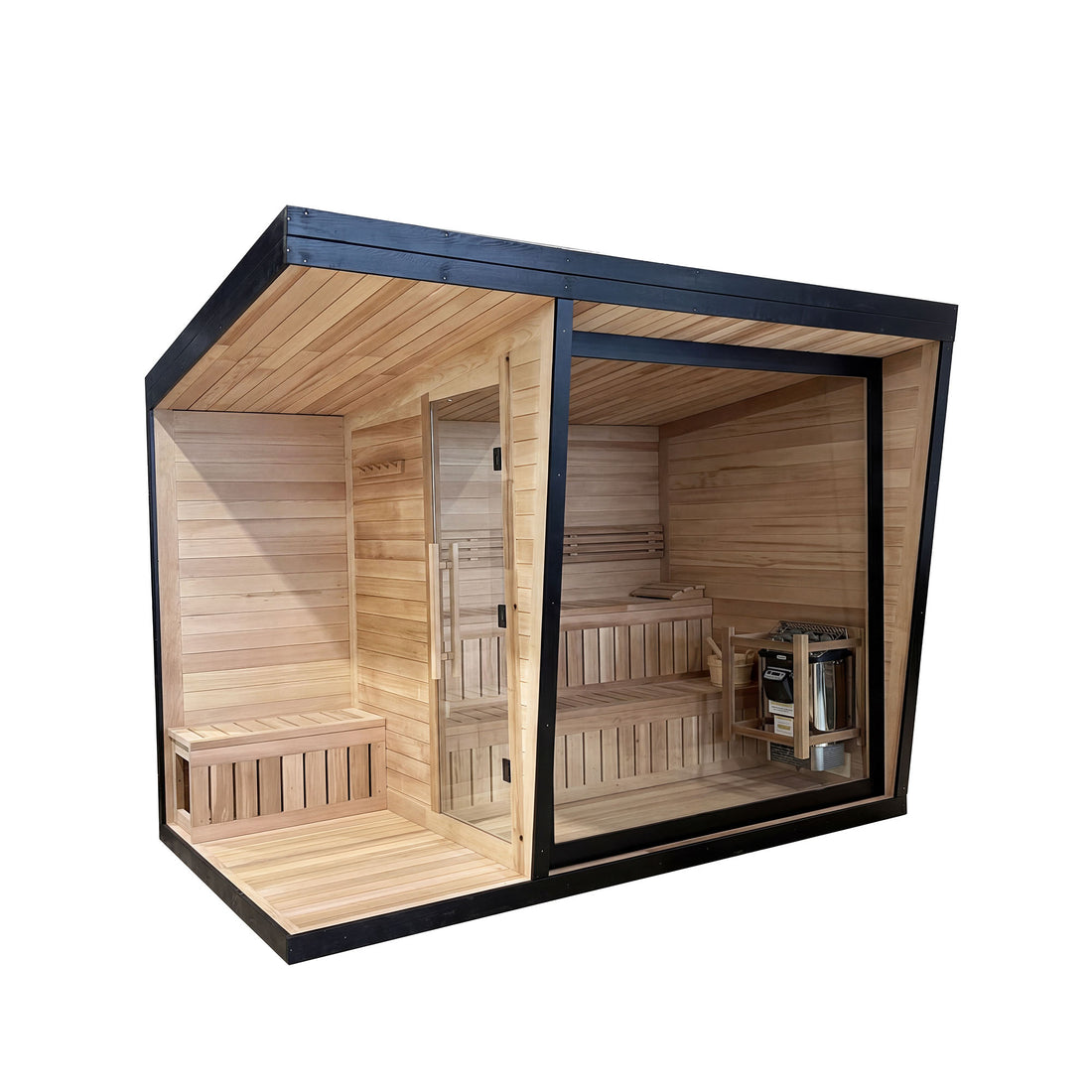 Sauna Oslo en cèdre rouge - 10' x 7'