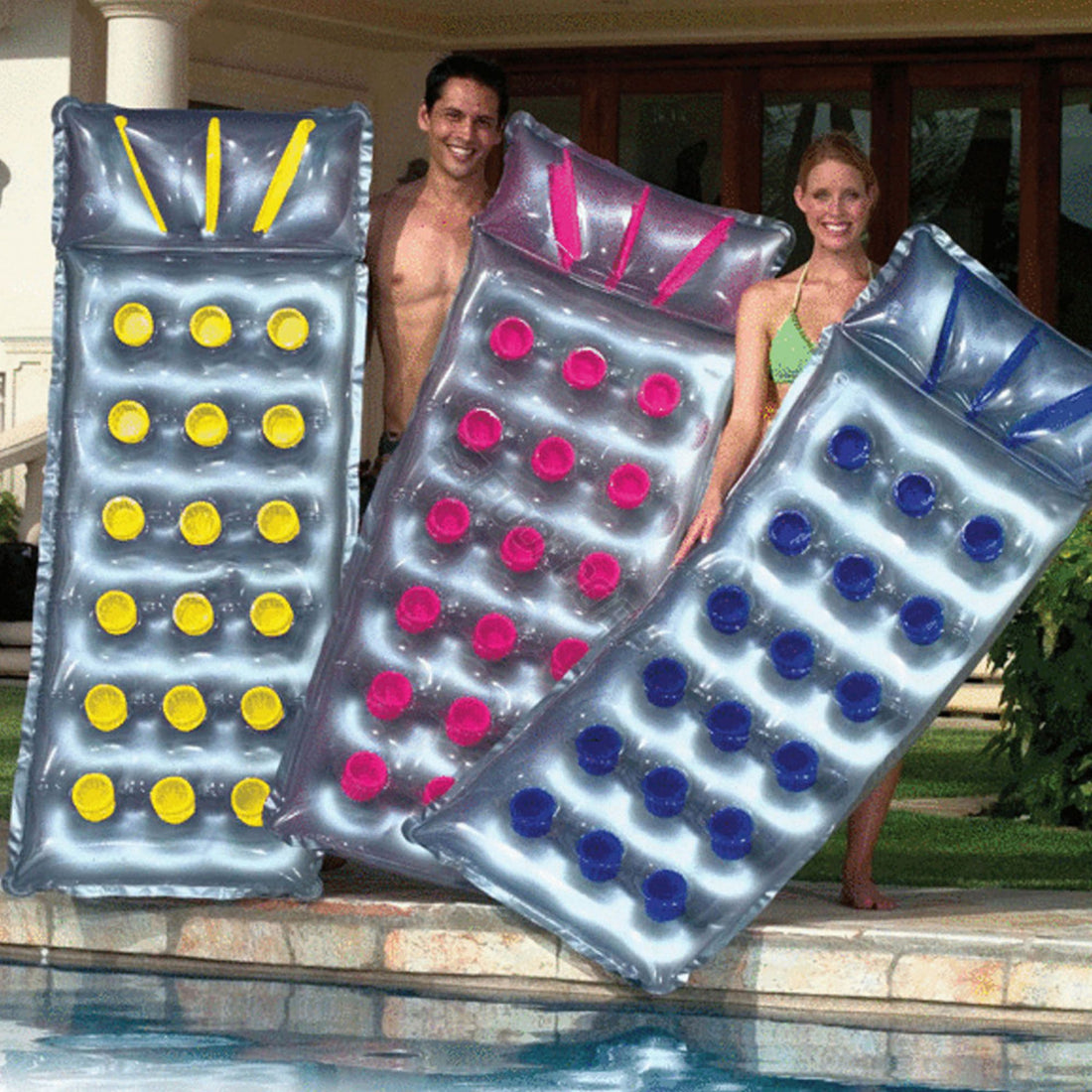 Matelas gonflable poches d'air