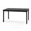 Royale dinner table black - Store demo with imperfections