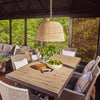 Malibu grey dinner chair - Store demo with imperfections