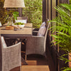 Malibu grey dinner chair - Store demo with imperfections