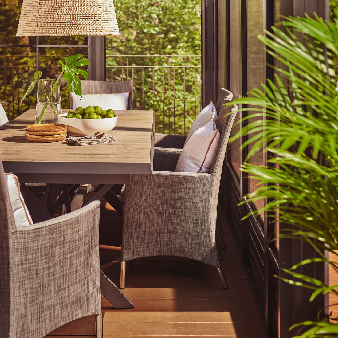 Malibu grey dinner chair - Store demo with imperfections