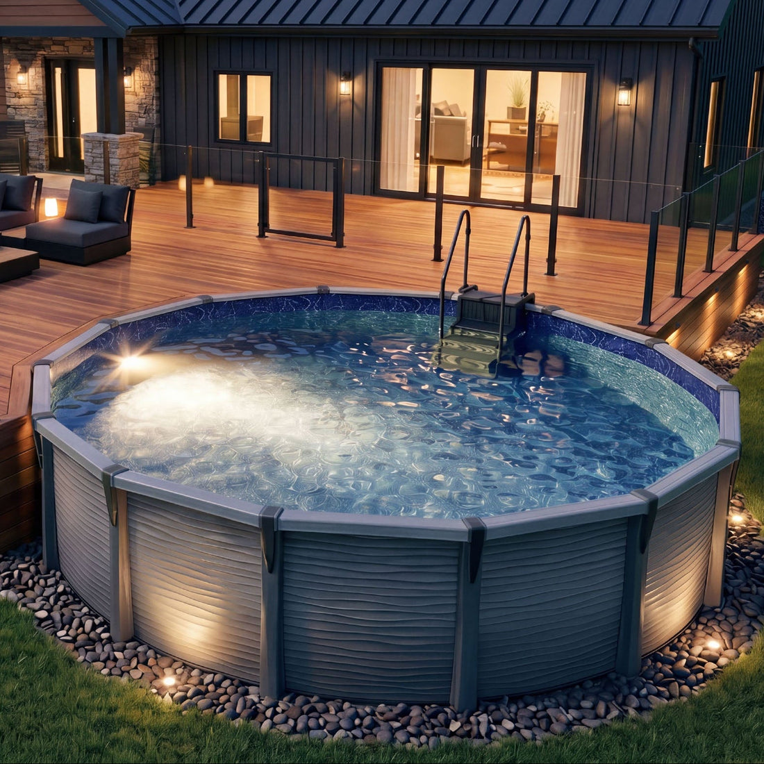 Trévi Alumi 12' Above-Ground Pool