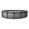 Piscine hors terre Alumi 12' avec installation - Toile FONTANA