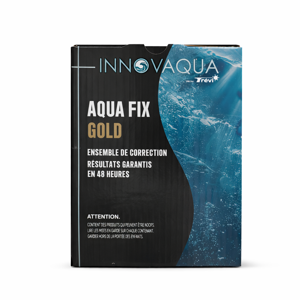 Trousse d'ouverture et corrective gold pour piscine