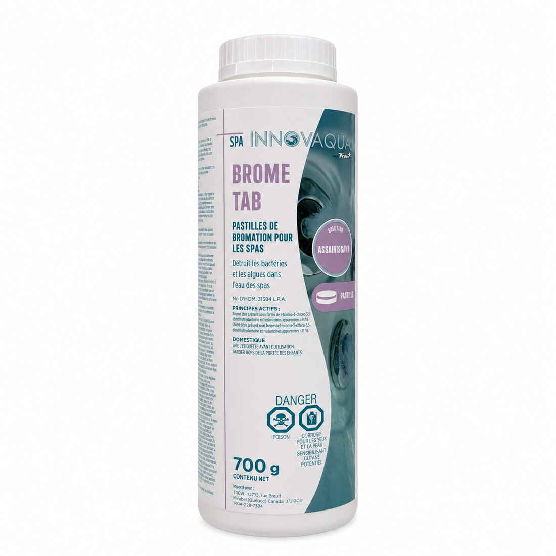 Trevi Bromine Tablets Slow Dissolving Bromine Tab for Spas