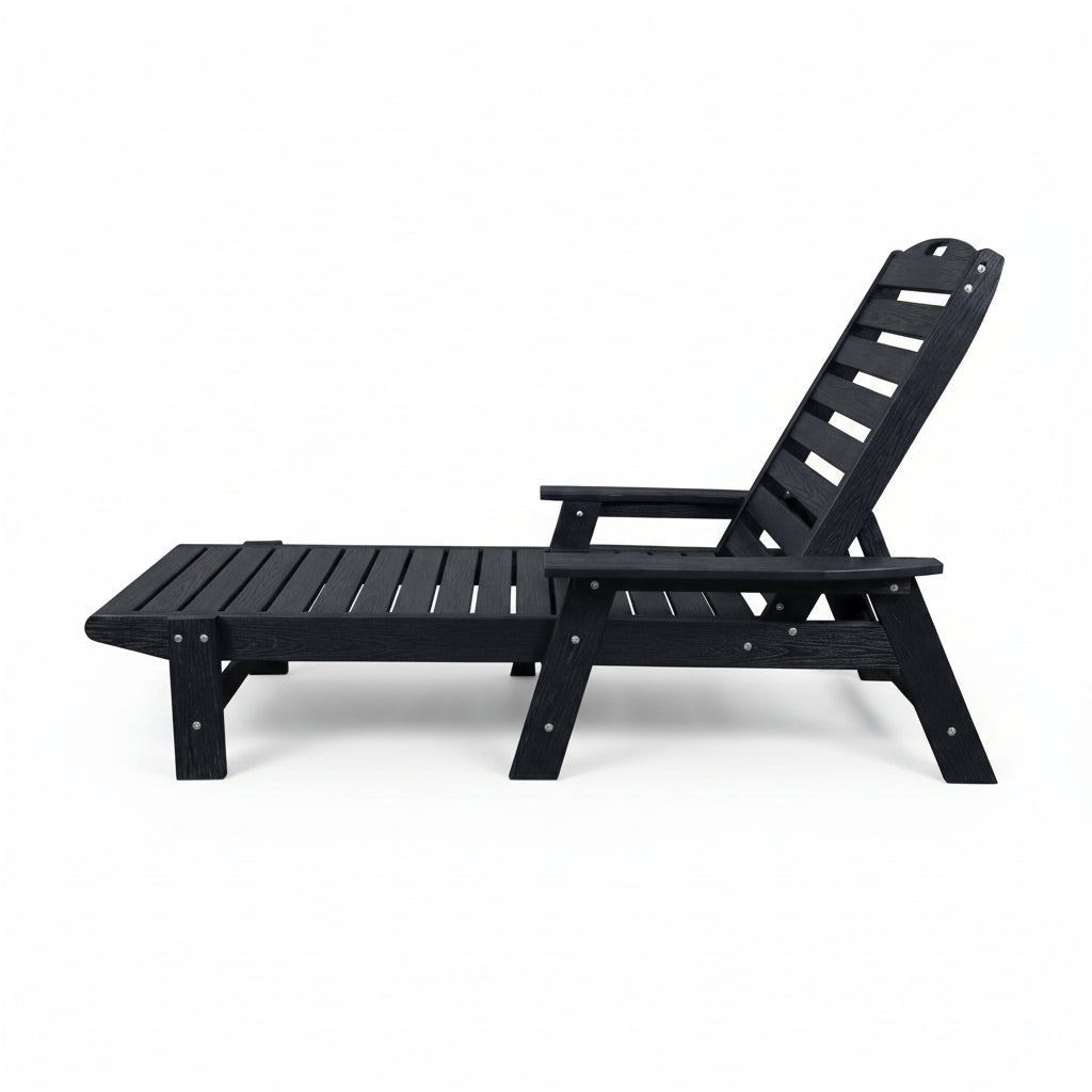 Chaise longue adirondack