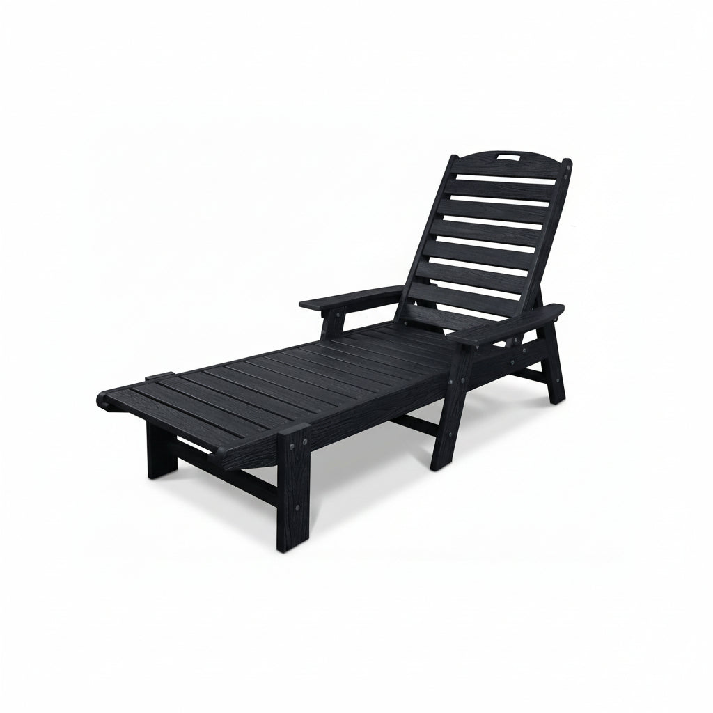 Chaise longue adirondack