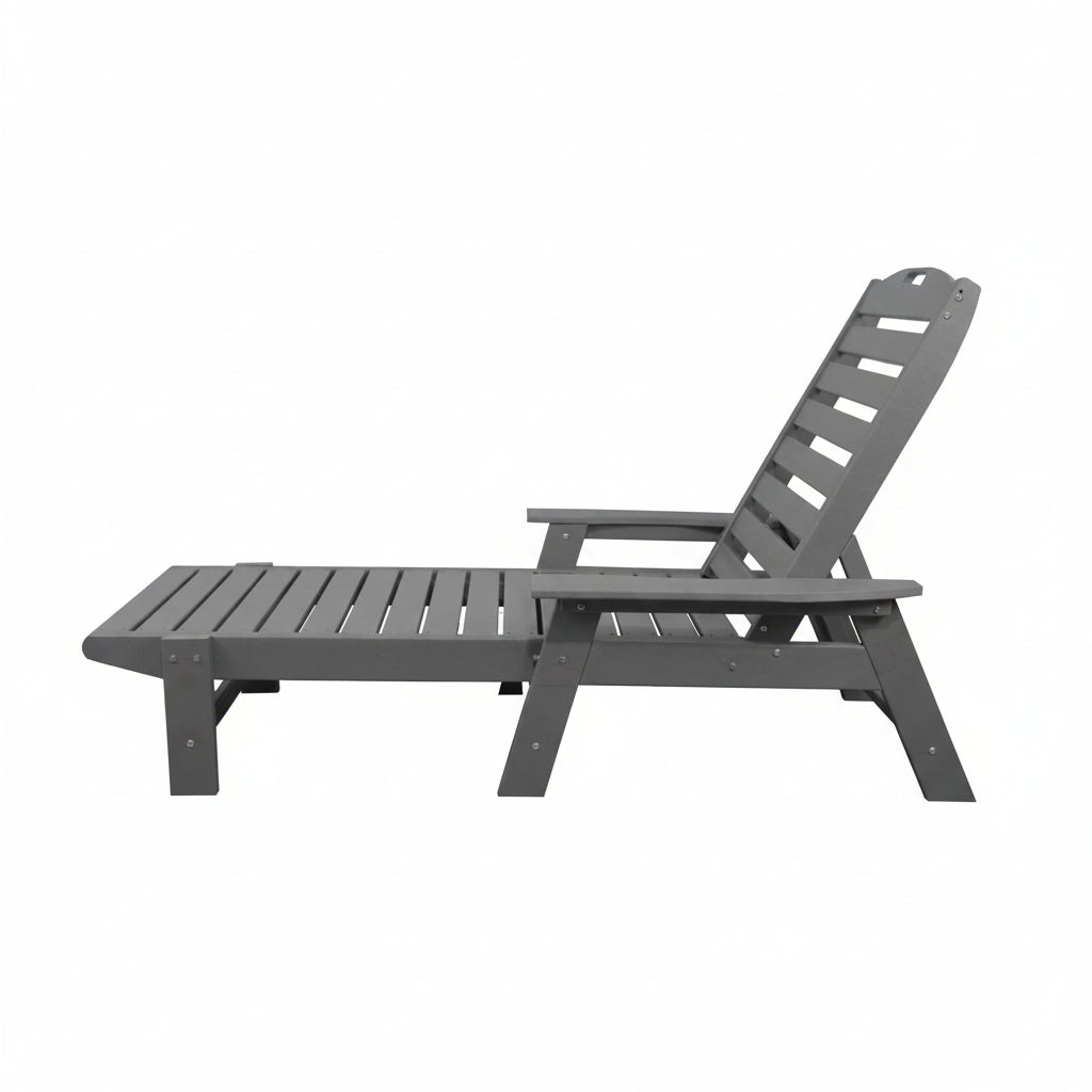 Chaise longue adirondack