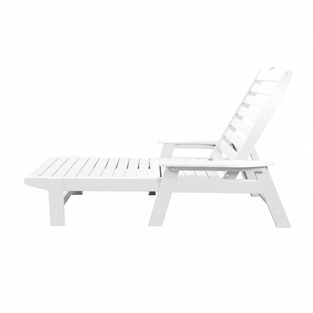 Chaise longue adirondack
