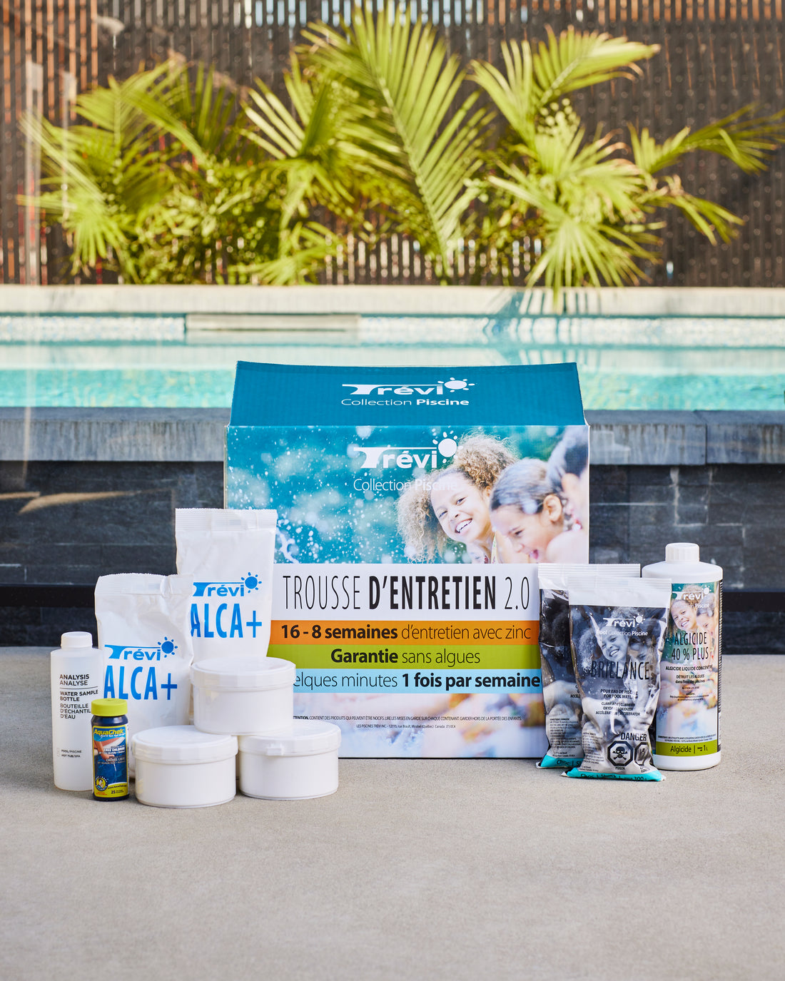 Trousse d'entretien 2.0 pour piscine