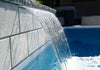 Wall-mounted waterfall