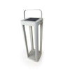 Greige outdoor lantern – 3 light intensities