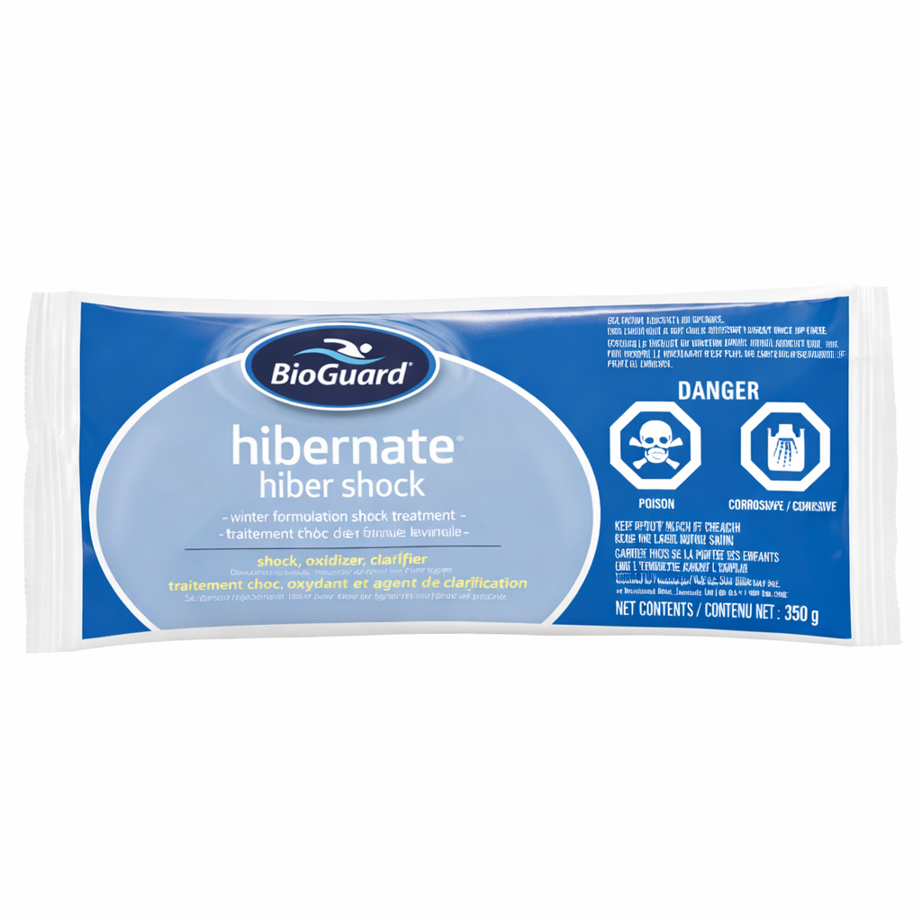 Shock treatment for swimming pools - Hibernate shock bioguard