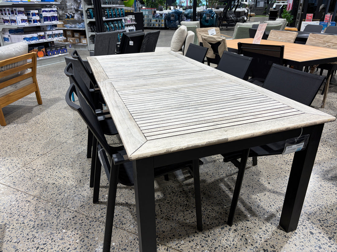 Miami Teck Dinner Table - Store demo with imperfections