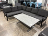 Merida Sectional black - Store demo with imperfections