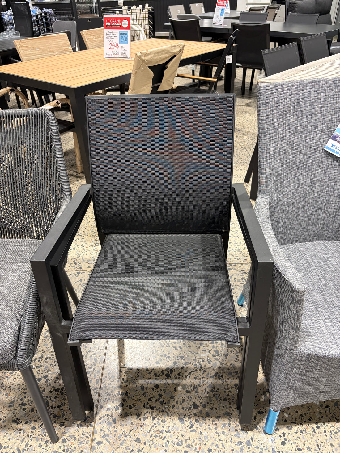 Oxford chair - black - Store demo with imperfections
