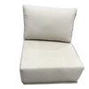 Varsovie swivel armchair, 1 seat, beige - Store demo with imperfections