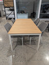 Gunamatta teak wood dining table - Store demo with imperfections