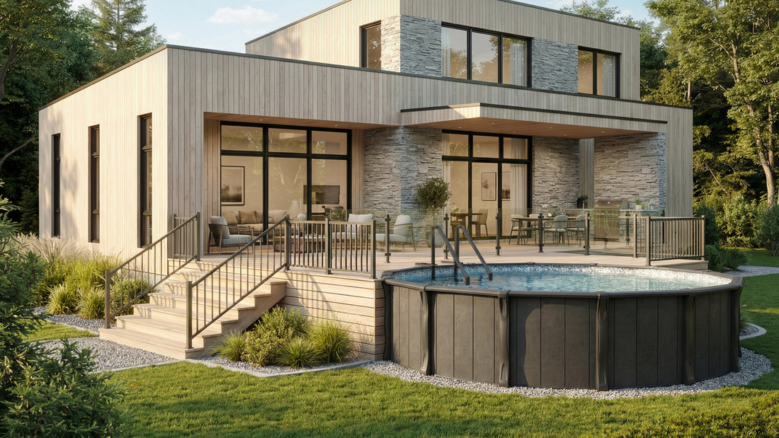 Trevi Onyx Above-Ground Pool
