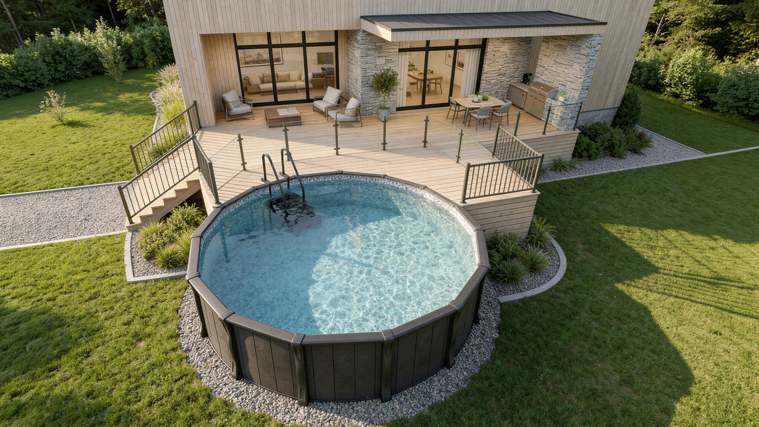Trevi Onyx Above-Ground Pool