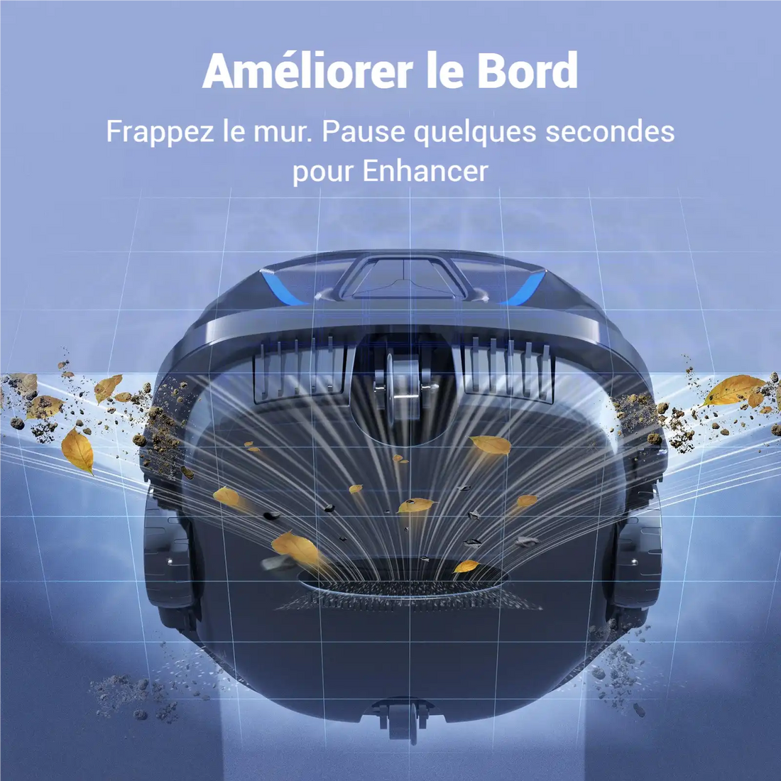 Robot A1 de Wybot sans fil pour piscines hors terre