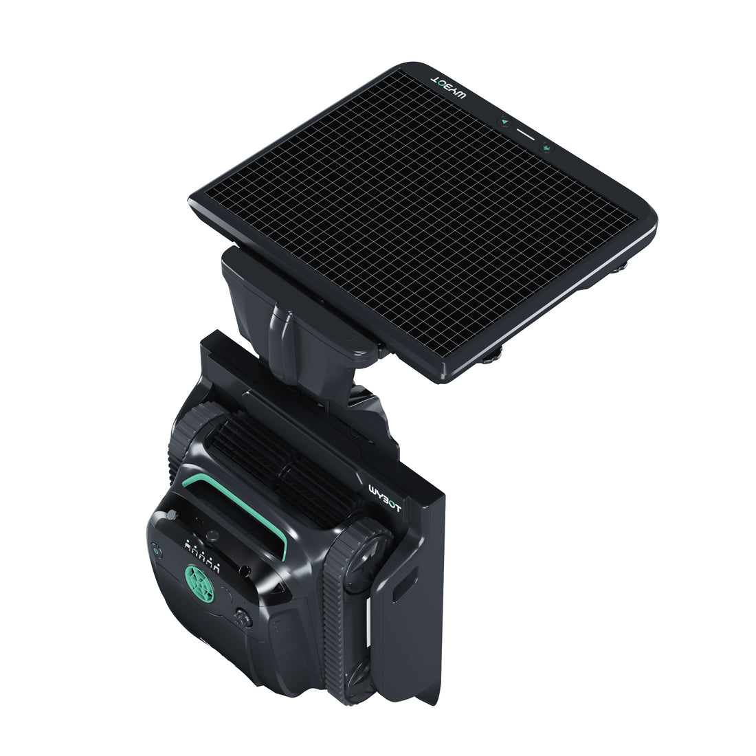 Robot S2 recharge solaire/vision IA de Wybot sans fil pour piscines creusées