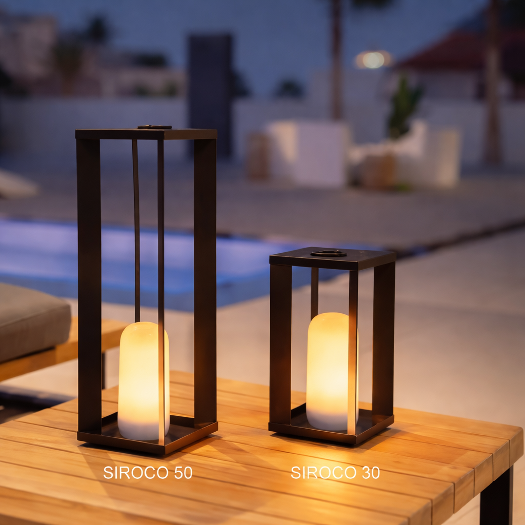 Siroco 50 Rechargeable Outdoor Lantern