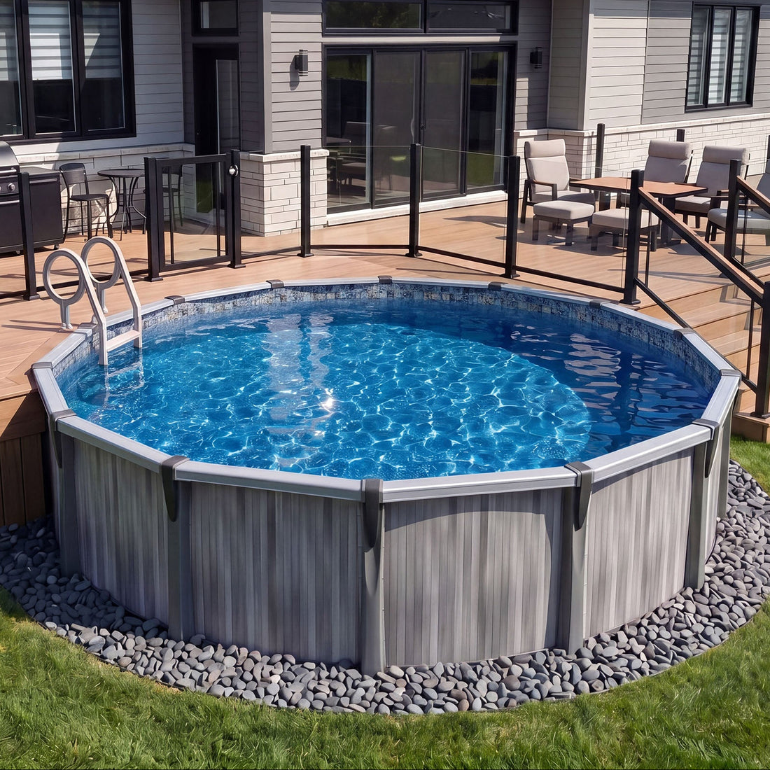 Trévi Solaris 12' Above-Ground Pool