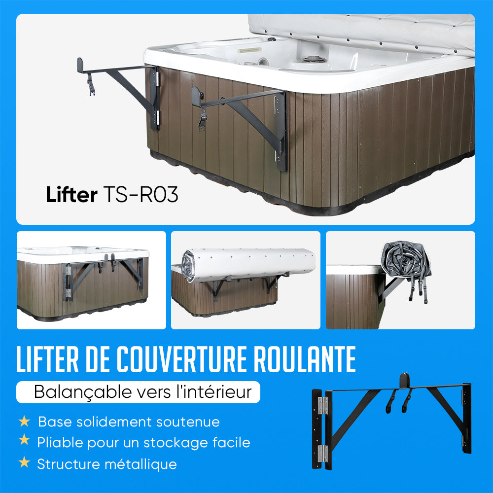 Soft close lid stay - RL-03 Foldable support