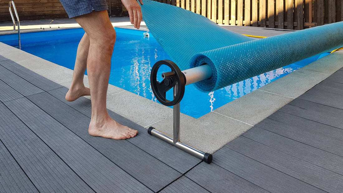 Solar blanket for inground