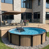 Above-ground resin pool step – Palladium model