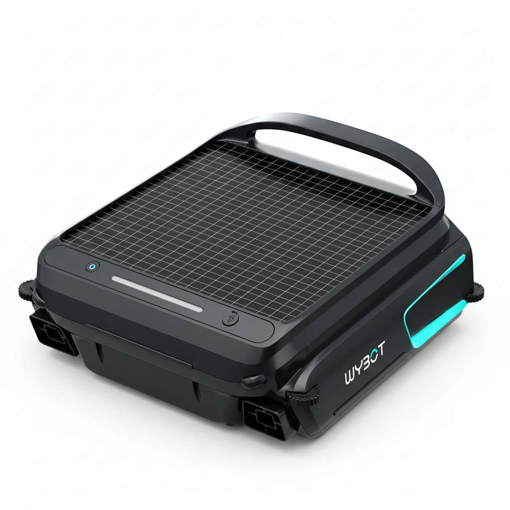 Wybot F1 Robotic Surface Skimmer with Solar Charging for Pools